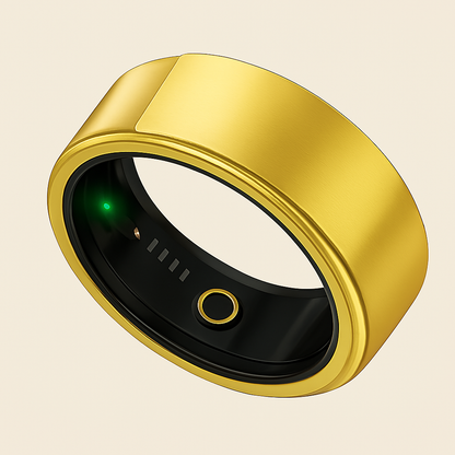 AURA K1 Smart Ring – Gold