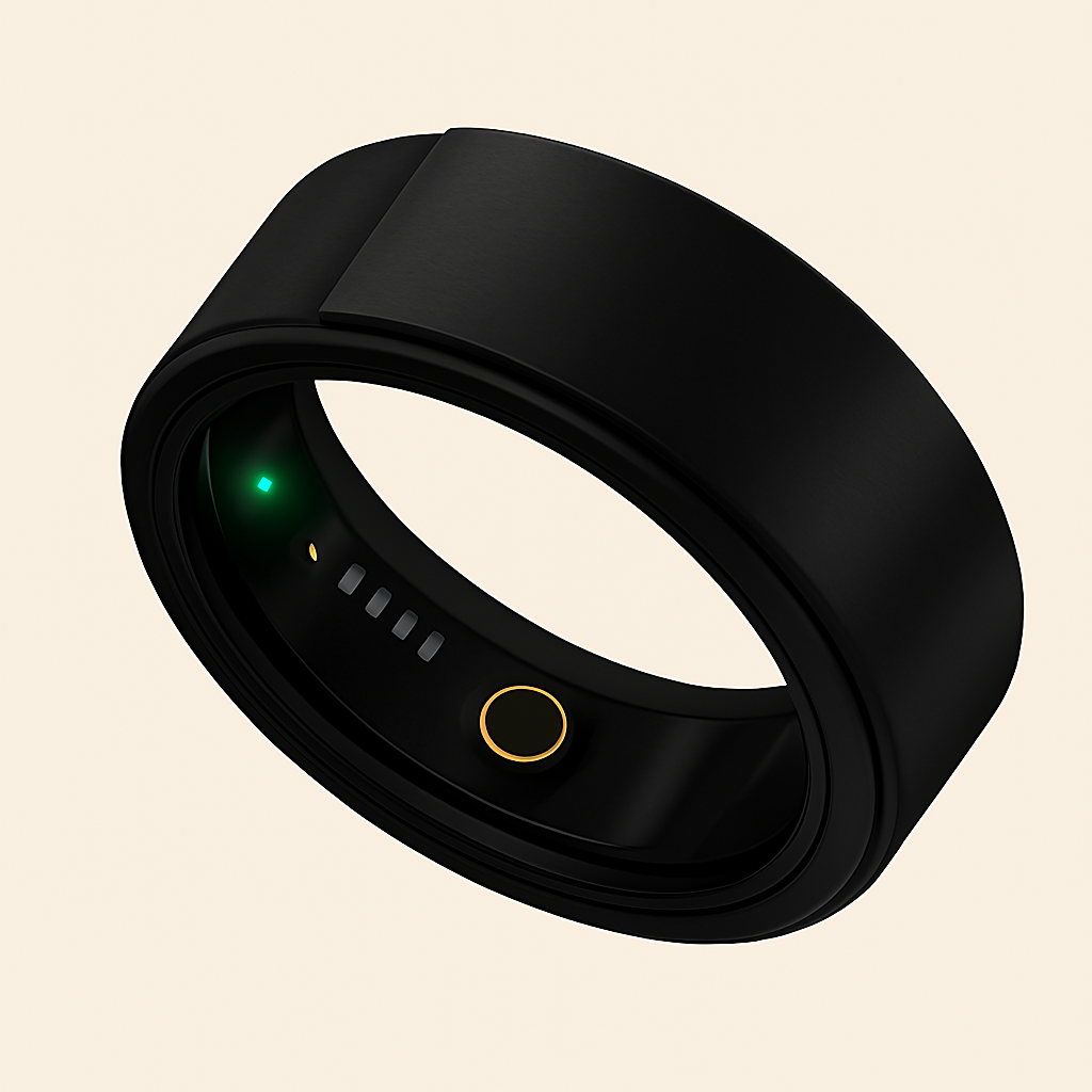 AURA K1 Smart Ring - Black